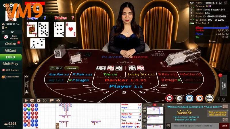 Baccarat The Absolute Hottest Casino Game on VM9 That Captures Every Members Trust