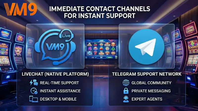 Instant Communication Channels for Immediate Assistance